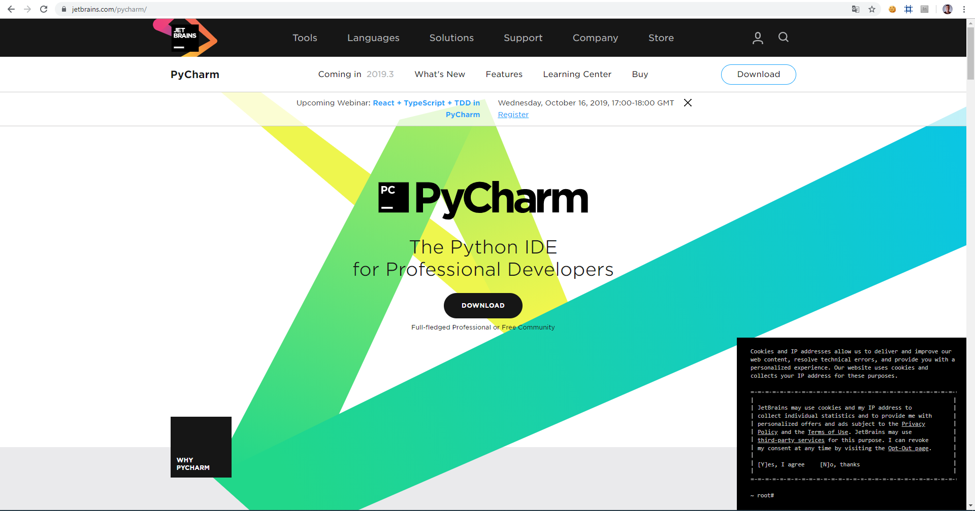 instal PyCharm