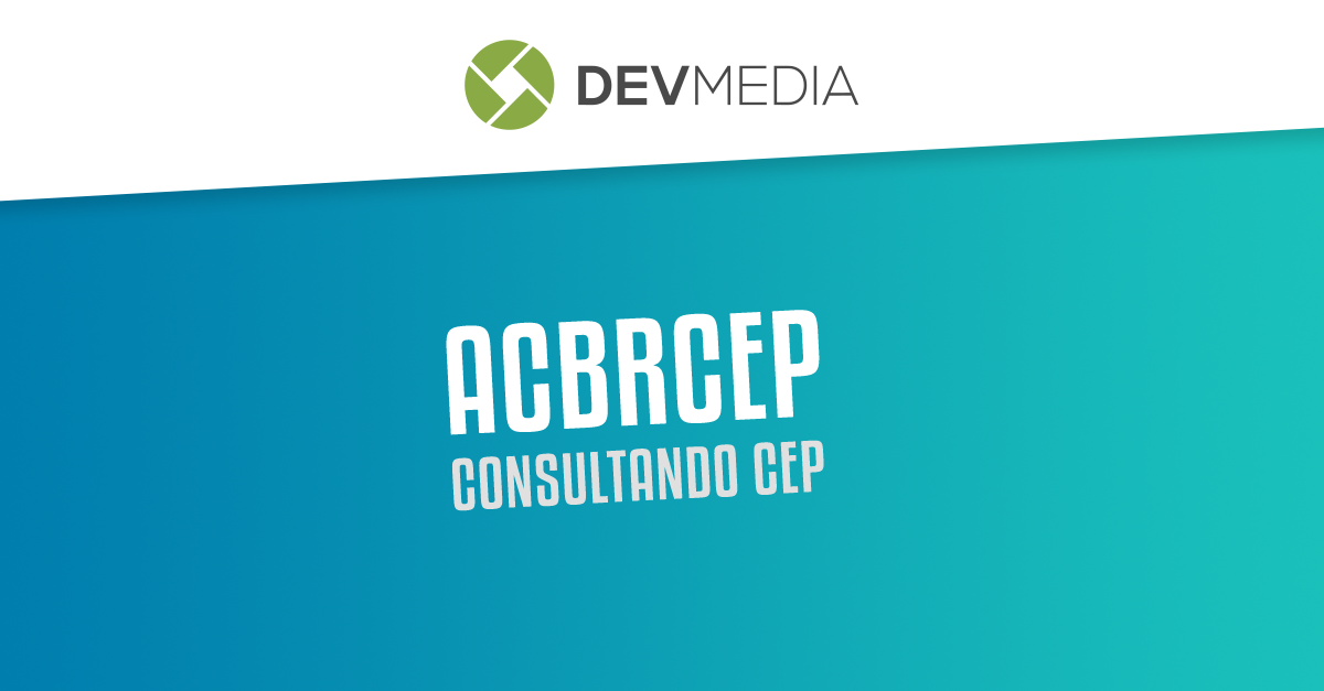 Utilizando o ACBRCEP com NodeJs - Página 2 - ACBrTCP - Projeto ACBr